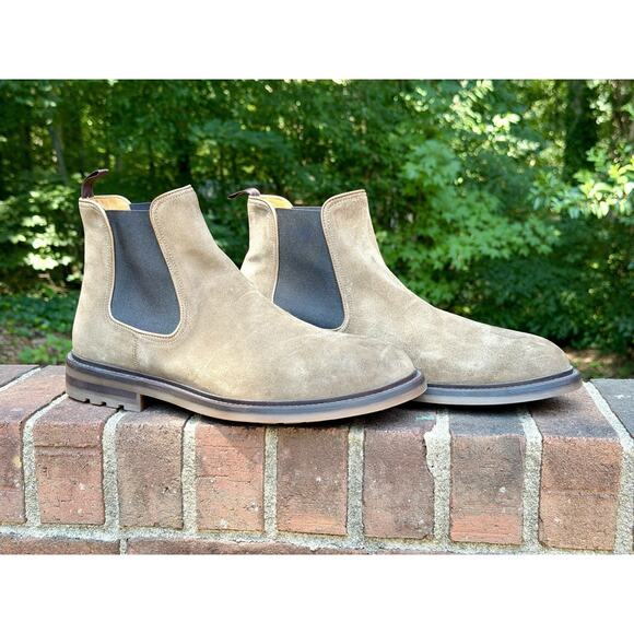 Magnanni Boots Mens Size 13 Brown Suede Chelsea Ankle Dress Casual Made Spain main image 14